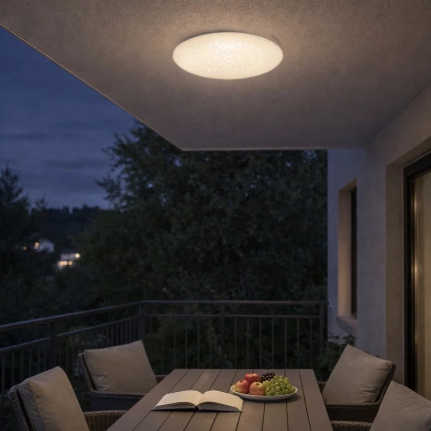 Rabalux - LED-Badezimmer-Deckenleuchte LED/24W/230V IP44 4000K Ø 37,5 cm