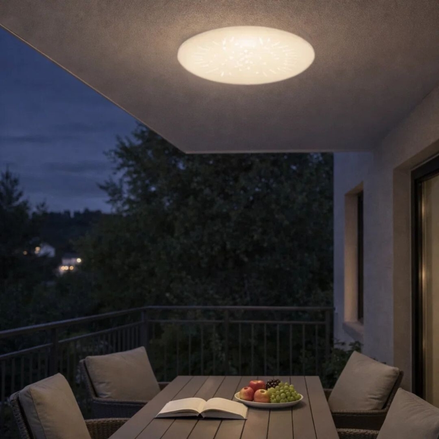 Rabalux - LED-Deckenleuchte für Badezimmer LED/24W/230V IP44 4000K Ø 37,5 cm