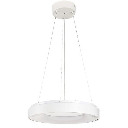 Rabalux - Dimmbare LED-Hängeleuchte an Schnur LED/38W/230V 3000-6500K weiß + Fernbedienung