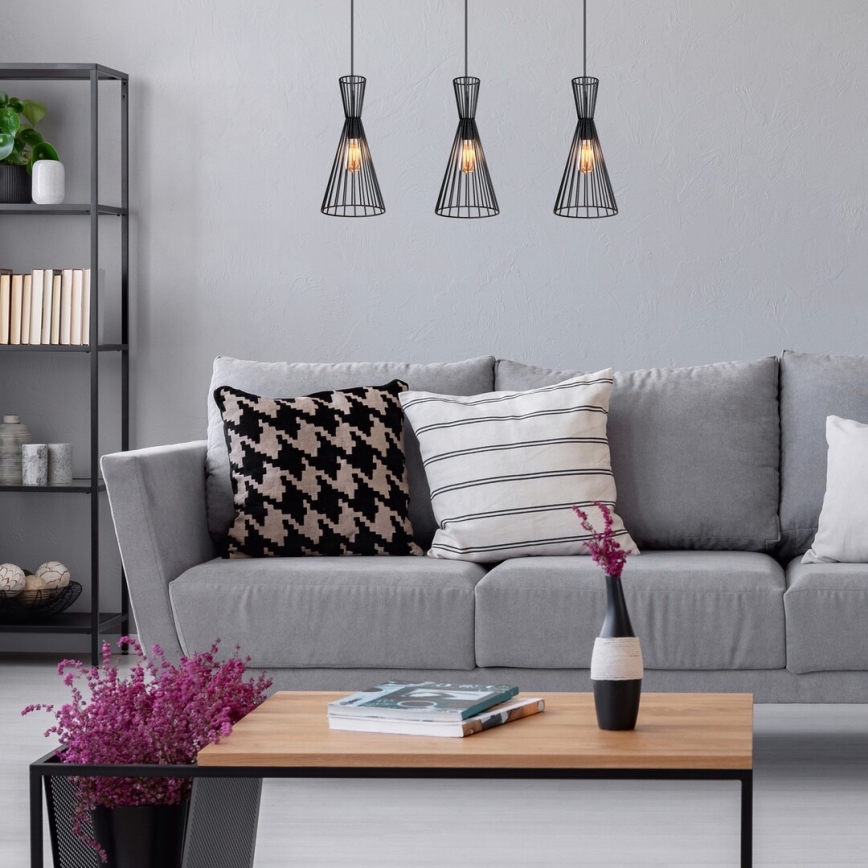 Rabalux - Deckenleuchte an Stange 1xE27/60W/230V