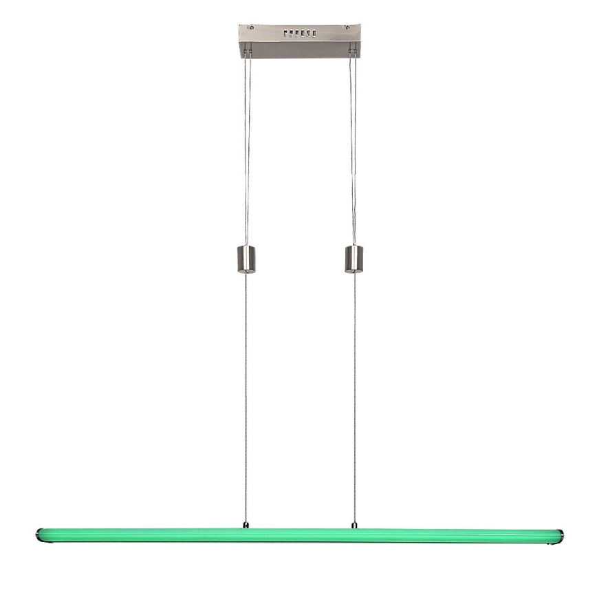 Rabalux - LED RGB dimmbare Hängeleuchte an Seil LED/24W/230V Wi-Fi Tuya + Fernbedienung