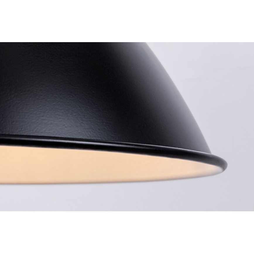 Rabalux - Hängeleuchte an Kabel 1xE27/60W/230V schwarz