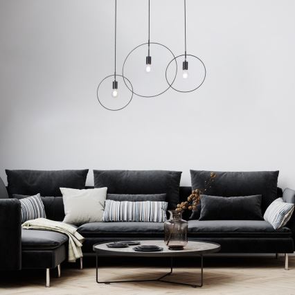 Rabalux - Deckenleuchte an Kabel 3xE27/40W/230V