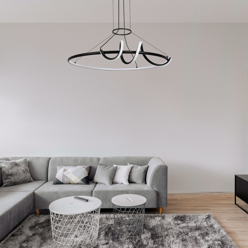 Rabalux - Dimmbare LED-Hängeleuchte LED/46W/230V 3000-6500K + Fernbedienung