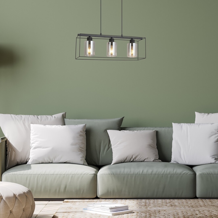 Rabalux - Deckenleuchte an Kabel 3xE27/25W/230V