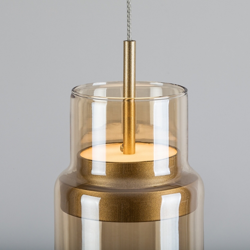 Rabalux - LED-Pendelleuchte an Seil LED/10W/230V 3000K goldfarben