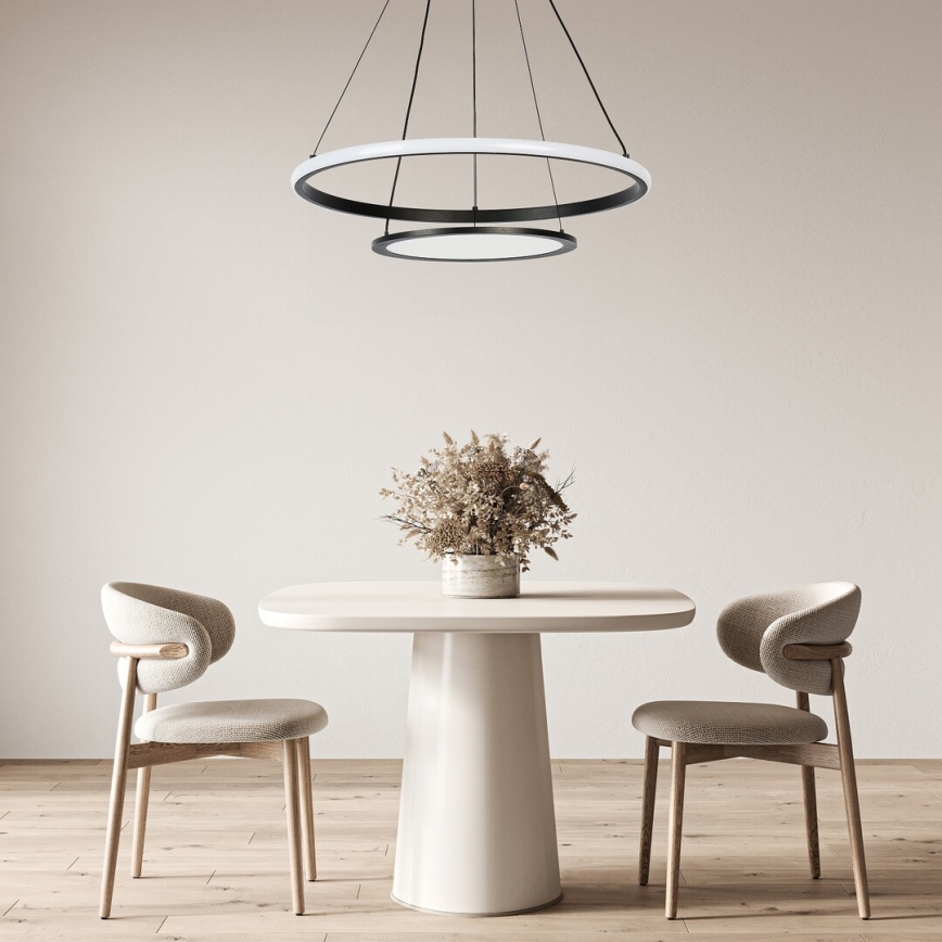 Rabalux - Dimmbare LED-Hängeleuchte LED/42W/230V 3000-6500K + Fernbedienung