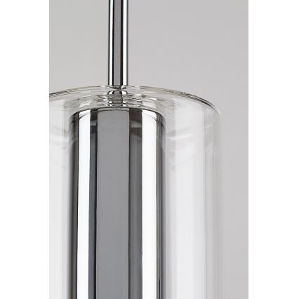 Rabalux - Hängeleuchte 1xE27/40W/230V klar/glänzendes Chrom