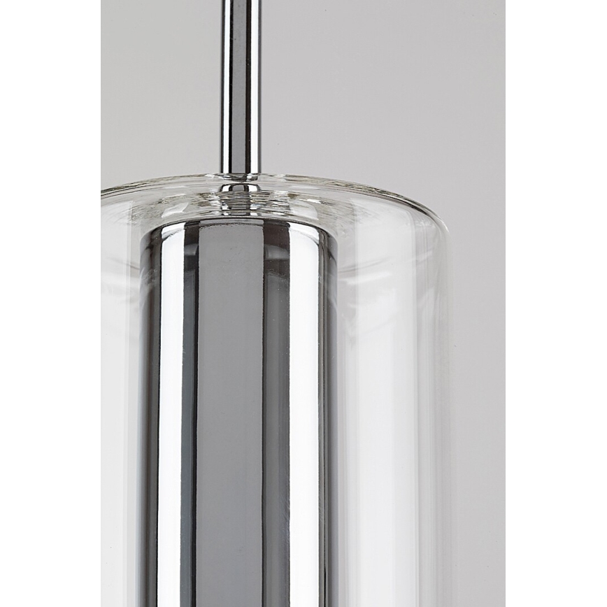 Rabalux - Hängeleuchte 1xE27/40W/230V klar/glänzendes Chrom