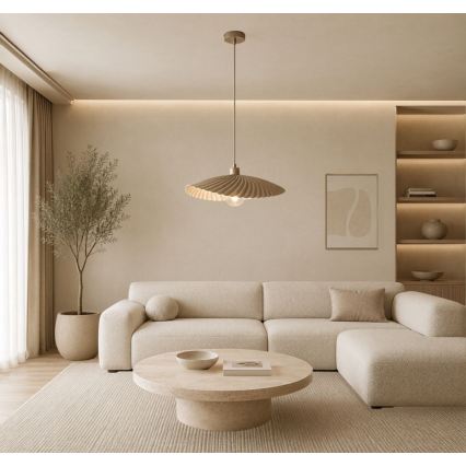 Rabalux - Pendelleuchte mit Kabel 1xE27/40W/230V beige