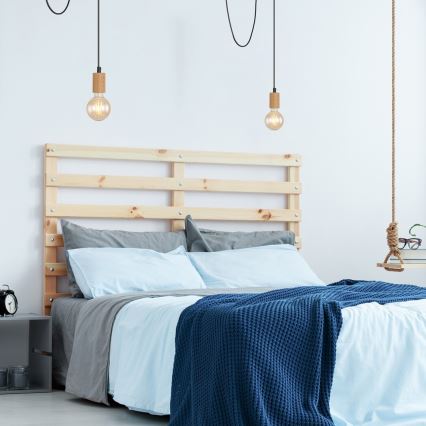 Rabalux - Hängeleuchte an Kabel 1xE27/60W/230V Buche