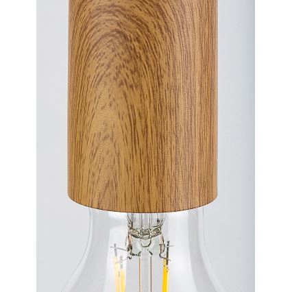 Rabalux - Deckenleuchte an Kabel 5xE27/60W/230V Spinne Buche