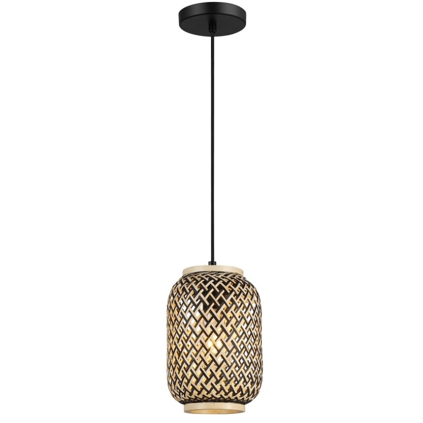 Rabalux - Hängeleuchte an Kabel 1xE27/40W/230V Rattan