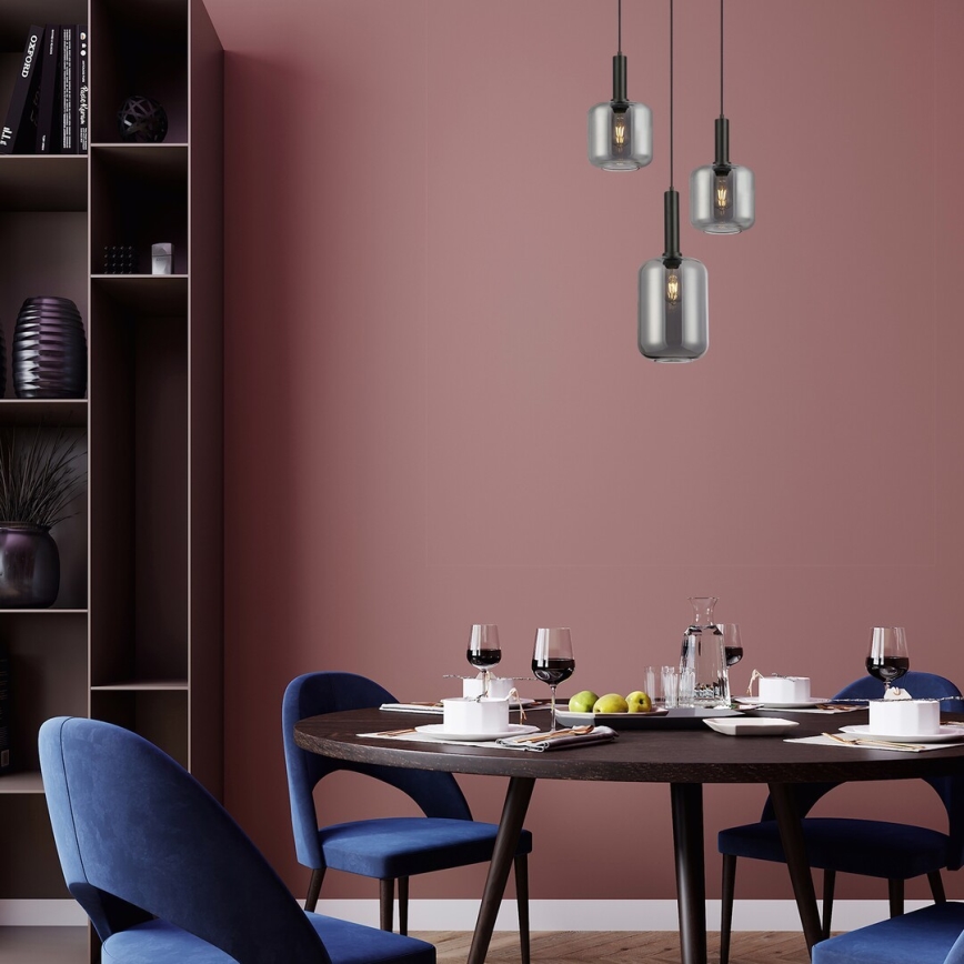 Rabalux - Deckenleuchte an Kabel 3xE27/40W/230V
