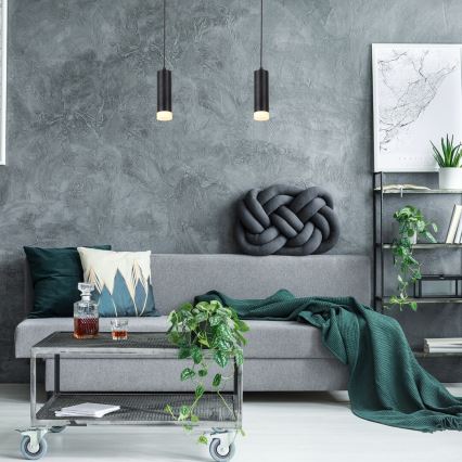 Rabalux - Hängeleuchte an Kabel 1xGU10/5W/230V Eiche