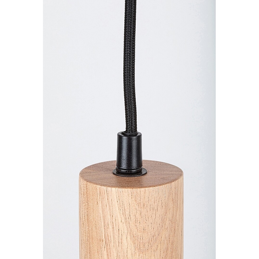 Rabalux - Hängeleuchte an Schnur 1xGU10/50W/230V Buche