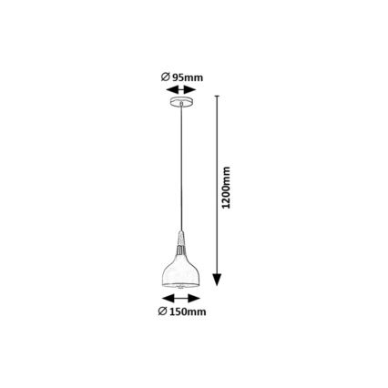 Rabalux - Hängeleuchte 1xE27/40W/230V