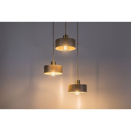 Rabalux - Pendelleuchte mit Seilaufhängung 3xE27/25W/230V