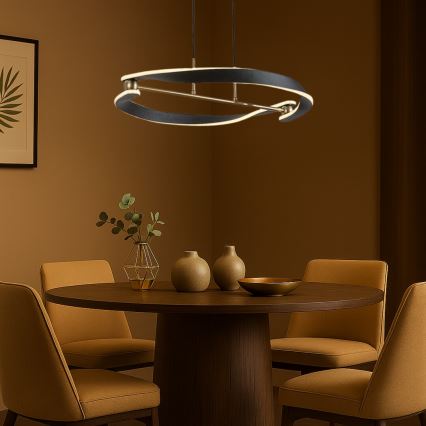 Rabalux - LED-Pendelleuchte an Seil LED/40W/230V 3000K