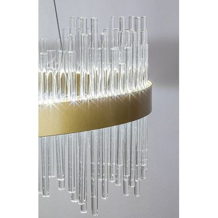 Rabalux - LED-Kronleuchter an Schnur LED/36W/230V 3000/4000/6000K golden