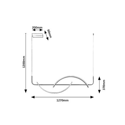 Rabalux - LED-Hängeleuchte LED/35W/230V
