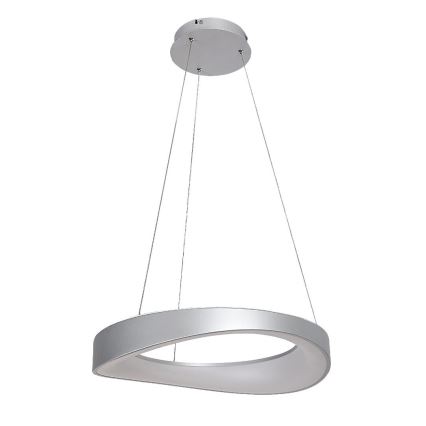 Rabalux - LED-Hängeleuchte an Schnur LED/56W/230V 3000K silbern