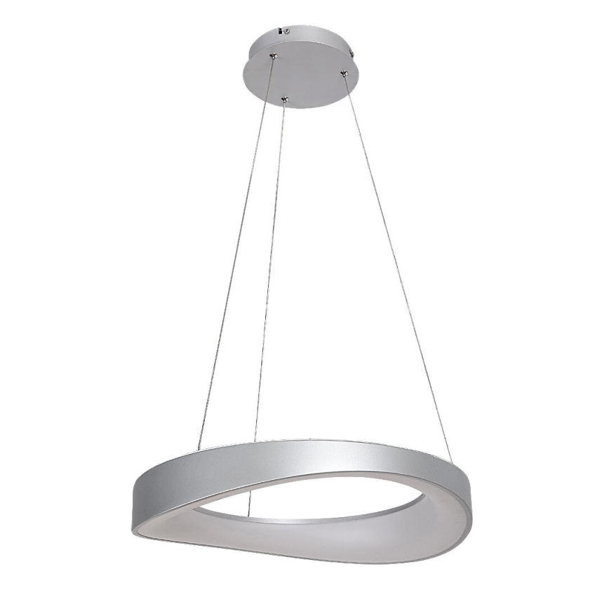 Rabalux - LED-Hängeleuchte an Schnur LED/56W/230V 3000K silbern