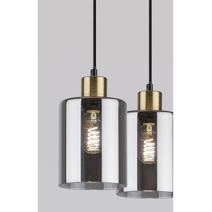 Rabalux - Hängeleuchte an Schnur 4xE27/40W/230V