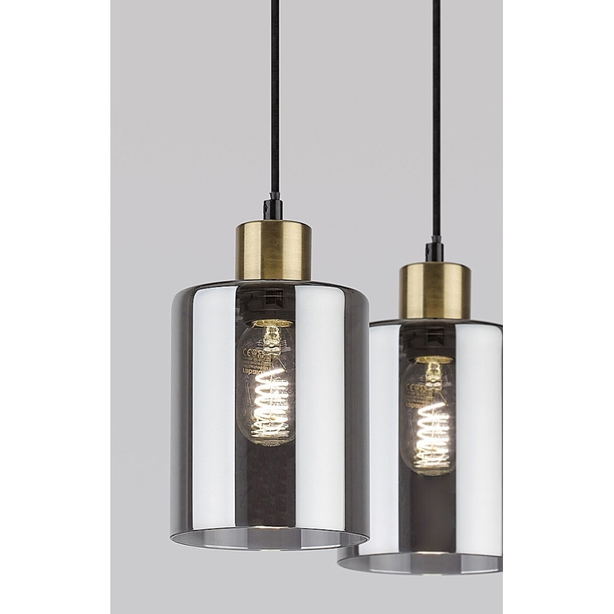 Rabalux - Hängeleuchte an Schnur 4xE27/40W/230V