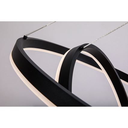 Rabalux - dimmbare LED-Pendelleuchte mit Seilabhängung LED/80W/230V 3000-6500K + Fernbedienung