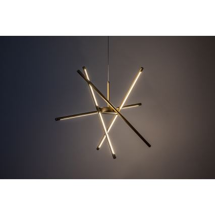 Rabalux - LED-Hängeleuchte LED/40W/230V 3000K golden