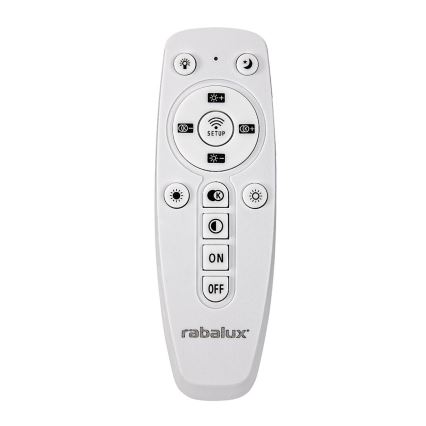 Rabalux - Dimmbarer LED-Pendelleuchter mit Seilaufhängung LED/45W/230V 3000-6500K + Fernbedienung