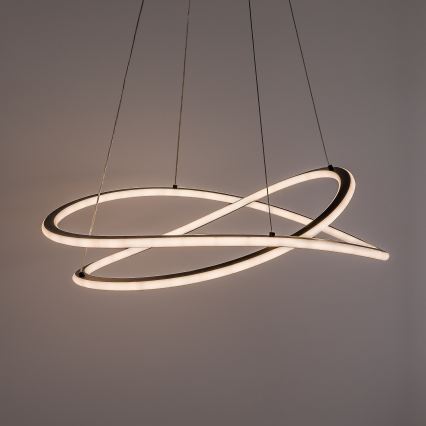 Rabalux - LED-dimmbarer Kronleuchter an Seil LED/75W/230V 3000-6500K + Fernbedienung