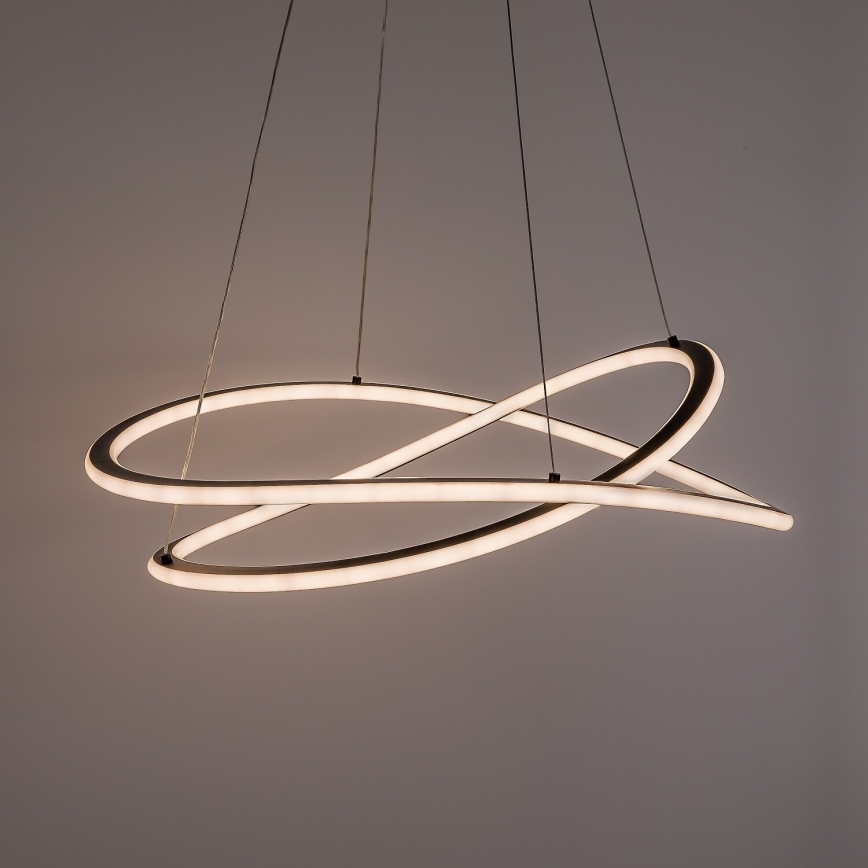 Rabalux - LED-dimmbarer Kronleuchter an Seil LED/75W/230V 3000-6500K + Fernbedienung