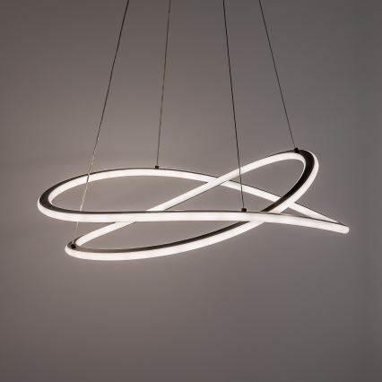 Rabalux - LED-dimmbarer Kronleuchter an Seil LED/75W/230V 3000-6500K + Fernbedienung