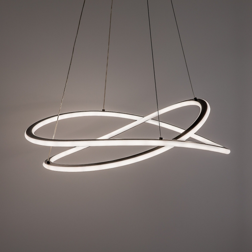Rabalux - LED-dimmbarer Kronleuchter an Seil LED/75W/230V 3000-6500K + Fernbedienung