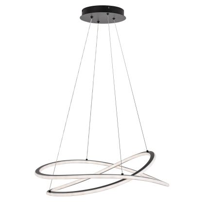 Rabalux - LED-dimmbarer Kronleuchter an Seil LED/75W/230V 3000-6500K + Fernbedienung