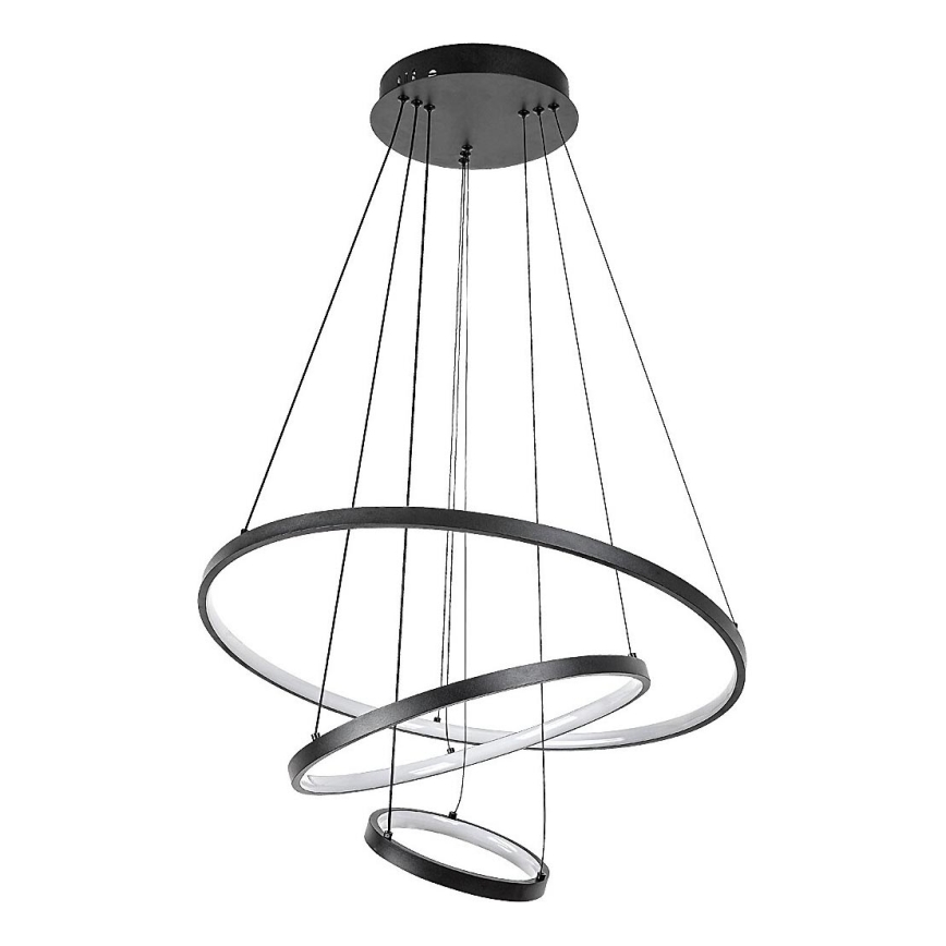 Rabalux - Dimmbare LED-Hängeleuchte an Stahlseil LED/90W/230V 3000-6500K + Fernbedienung
