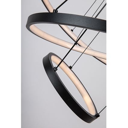 Rabalux - Dimmbare LED-Hängeleuchte an Stahlseil LED/90W/230V 3000-6500K + Fernbedienung