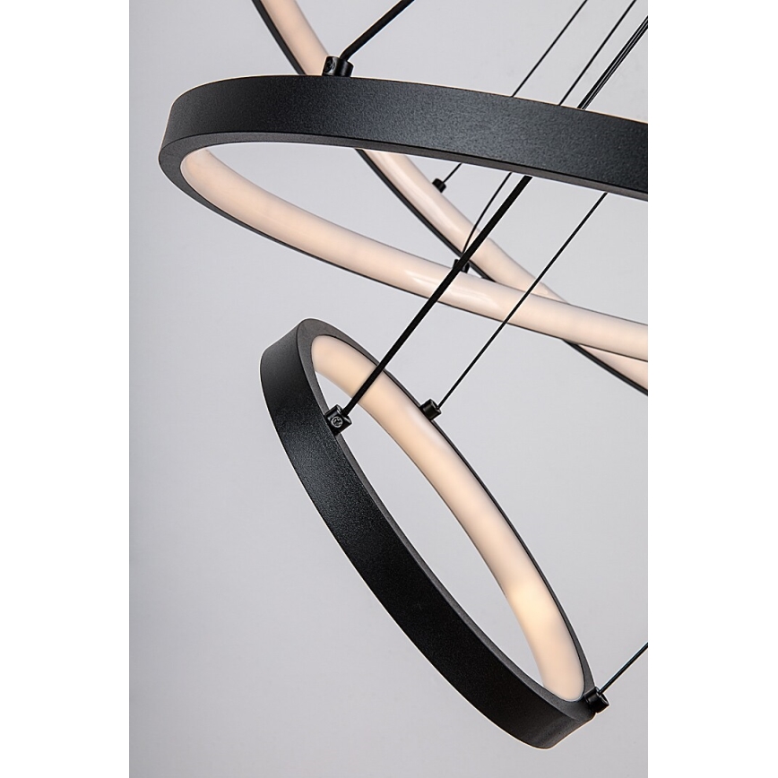 Rabalux - Dimmbare LED-Hängeleuchte an Stahlseil LED/90W/230V 3000-6500K + Fernbedienung