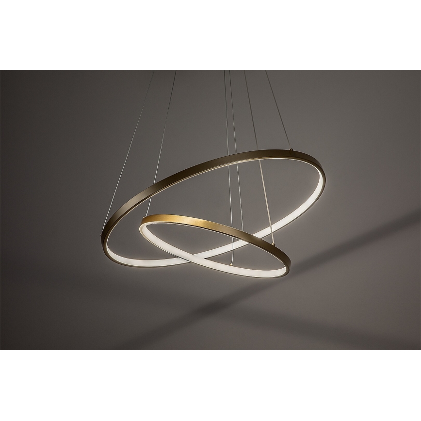 Rabalux - Dimmbarer LED-Hängeleuchter mit Seilaufhängung LED/75W/230V 3000-6500K + Fernbedienung