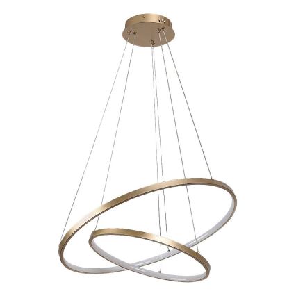 Rabalux - Dimmbarer LED-Hängeleuchter mit Seilaufhängung LED/75W/230V 3000-6500K + Fernbedienung