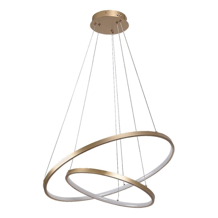 Rabalux - Dimmbarer LED-Hängeleuchter mit Seilaufhängung LED/75W/230V 3000-6500K + Fernbedienung