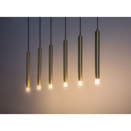 Rabalux - Hängeleuchte 6xG9/5W/230V golden