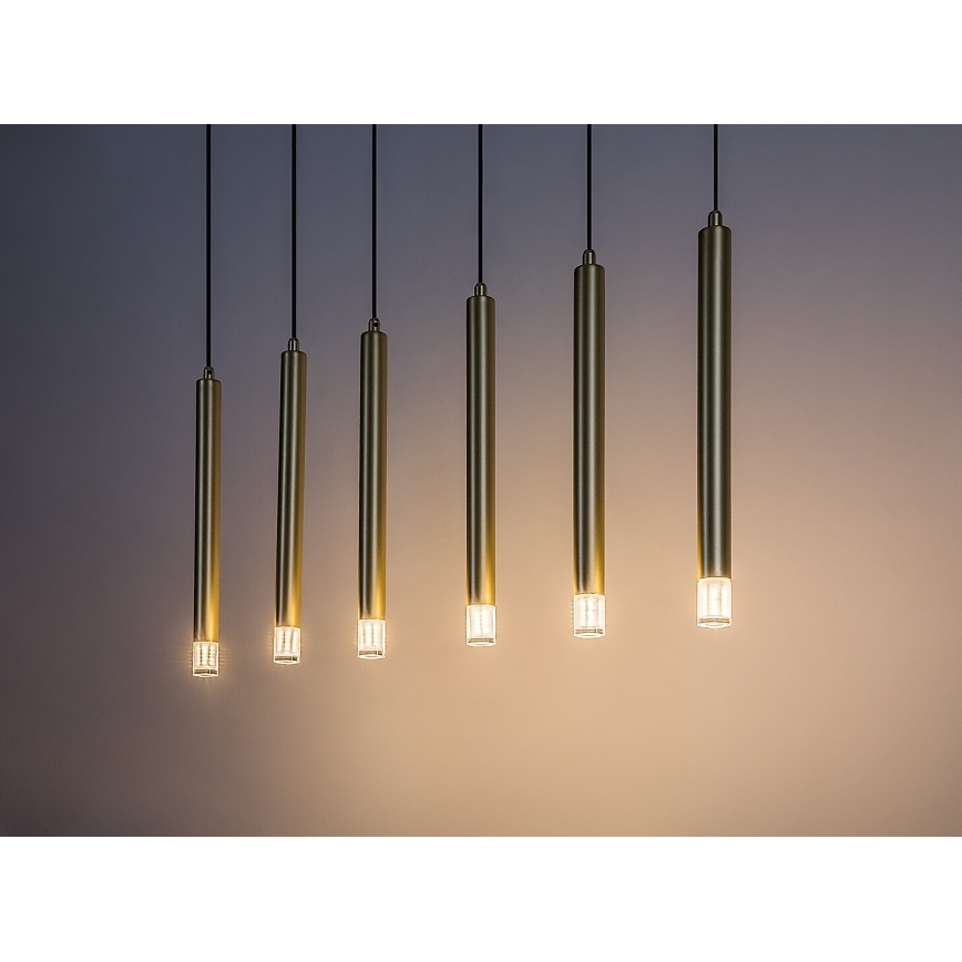 Rabalux - Hängeleuchte 6xG9/5W/230V golden