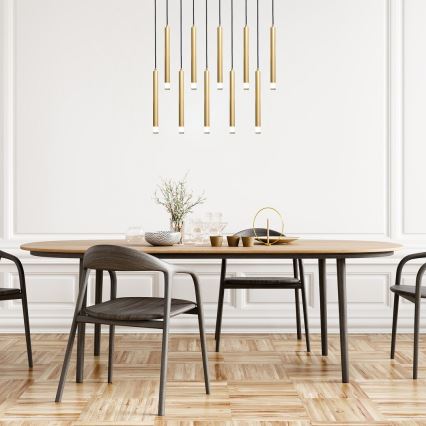 Rabalux - Hängeleuchte 10xG9/5W/230V golden