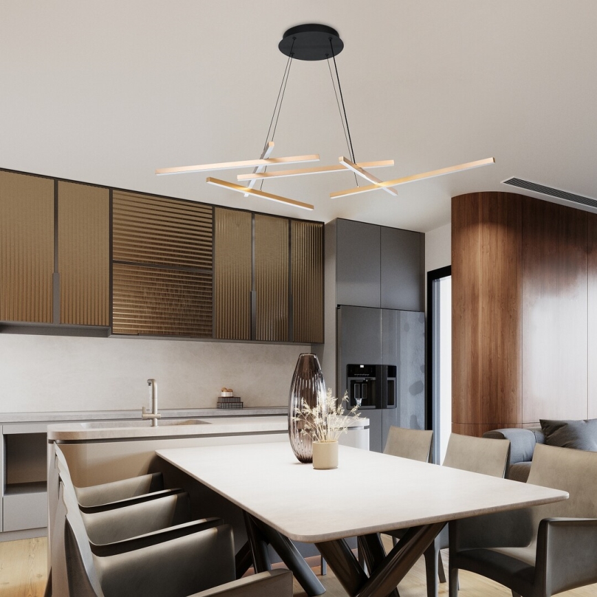 Rabalux - Dimmbare LED-Hängeleuchte LED/40W/230V 3000-6500K + Fernbedienung