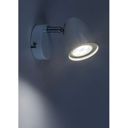 Rabalux - Wandstrahler 1xGU10/5W/230V weiß