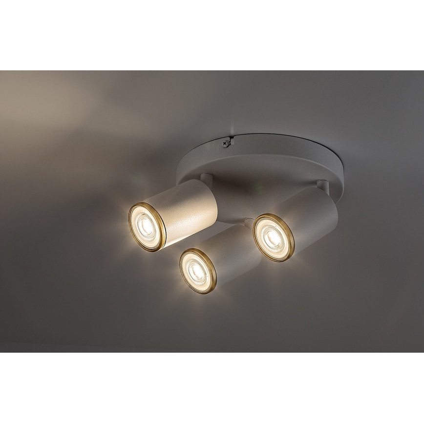 Rabalux - Spotleuchte 3xGU10/15W/230V weiß