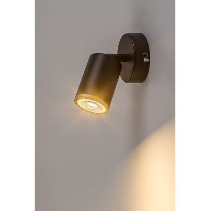 Rabalux - Wandspot 1xGU10/15W/230V schwarz